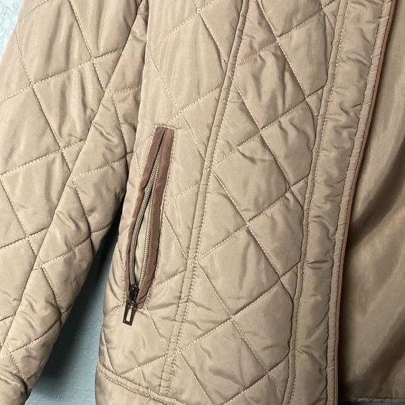 Punt Roma Quilted Puffer Jacket ~ Small/Medium ~ Cream - Picture 3 of 10